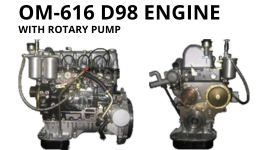 OM-616 D98 ENGINE