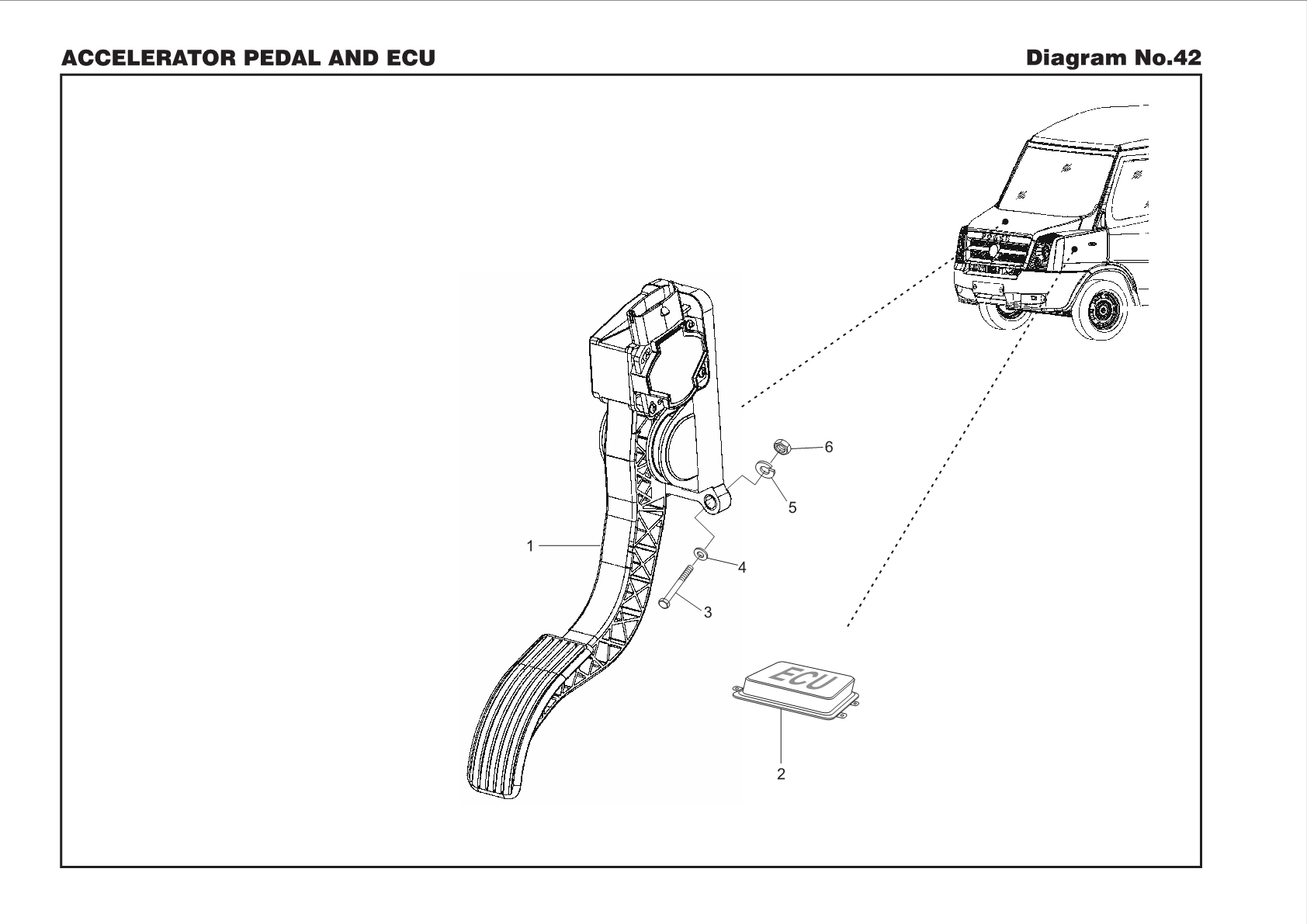 Guniune Spare Parts For Engine Accelerator Pedal And Ecu Online from