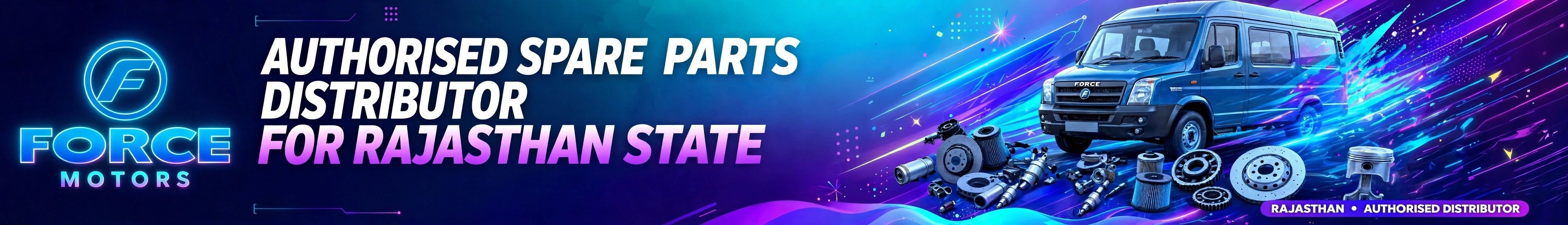 Authorised spare parts Distributor for Force Motors Ltd. (Rajasthan)