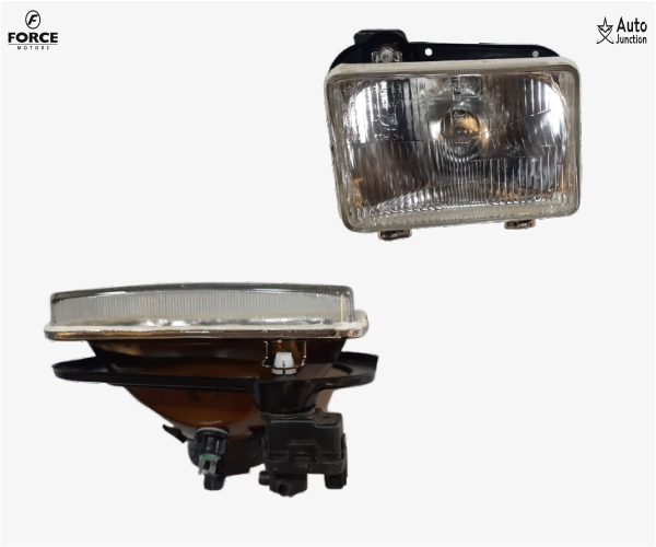 Head Light Lamp Assly With Automatic Adj New