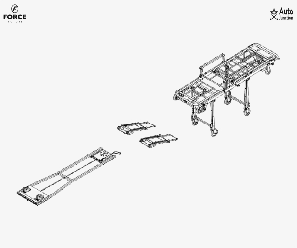Stretcher Assy T1 Amb Ais