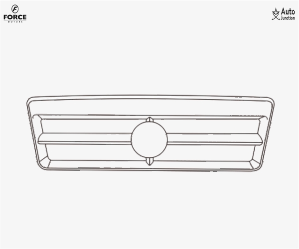 Front Grill White