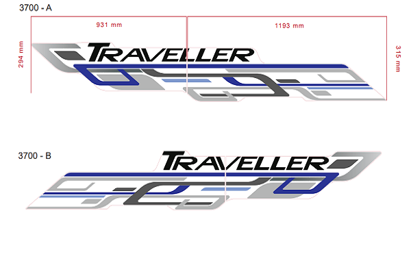 Graphics Set T1 3700 Wb