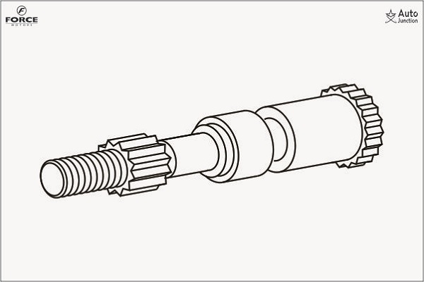 Intermediate Wheel Shaft Assly Intermediate Wheel Shaft Assly