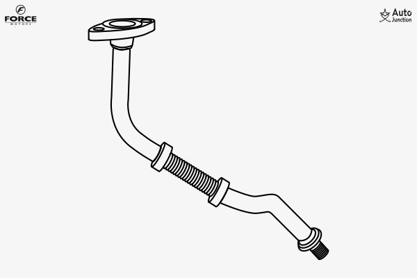 Assy Oil Return Pipe Td2200 Bsiv Assy Oil Return Pipe Td2200 Bsiv