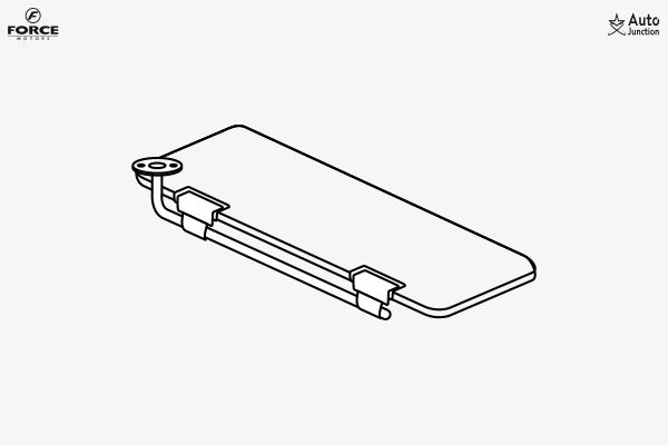 Assly Sunshield Rh Dual Ac Assly Sunshield Rh Dual Ac