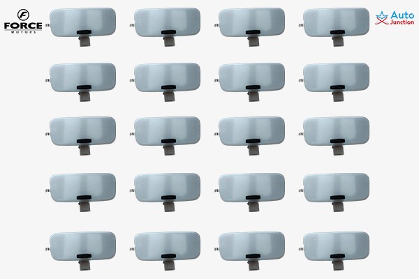 Roof Lamp Assembly With Bulb