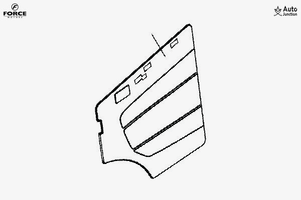 Covering Panel For Cab Door Rh T1 Covering Panel For Cab Door Rh T1